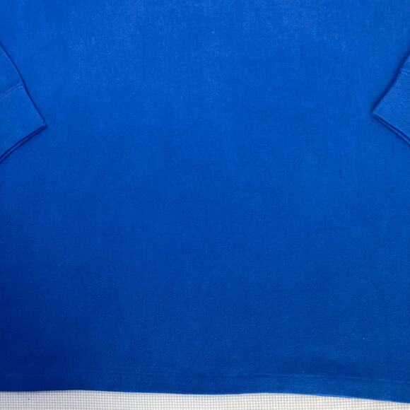 Polo Ralph Lauren Mens 3XL Tall Blue 1/4 Zip Sweater Brushed Cotton Small Pony - Picture 5 of 16